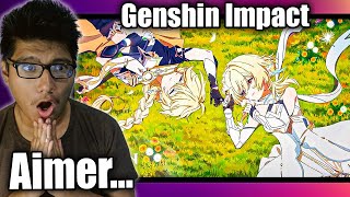 AIMER ES DEMASIADO  Genshin Impact  The Road Not Taken Animated short  Aimer REACCIÓN [upl. by Richie]