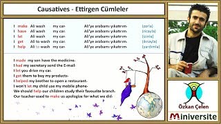 2 Causatives  Ettirgen Cümleler [upl. by Lenno693]