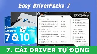 7 Hướng dẫn cài Driver tự động cho Windows 10 sử dụng Easy Driver Pack 721 [upl. by Smada601]