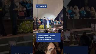 Maria Bethânia recebe título de Doutora Honoris Causa da UFC [upl. by Eonak633]