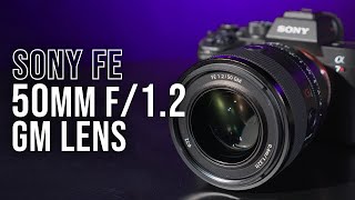 Sony FE 50mm f12 GMaster Lens  Handson Review [upl. by Ymma]