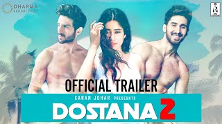 Dostana 2 Official Trailer  Kartik Aaryan Janhavi Kapoor Laksh Lalwani  Dostana 2 Movie Cast [upl. by Ferwerda]