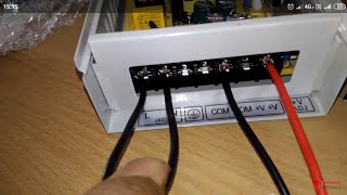 How to wiring the cpplus cctv power supply or smps hindi [upl. by Ric61]