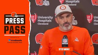 Kevin Stefanski Live Post Game Press Conference vs Rams  Cleveland Browns [upl. by Hadleigh522]