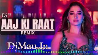 Aaj Ki Raat Dj Remix Tamannaah Bhatia Sachin Jigar Stree 2 2024 [upl. by Cary305]