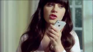 Zooey Deschanel iPhone 4S Siri commercial HDmp4 [upl. by Airasor]