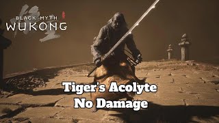 Black Myth Wukong  Tigers Acolyte Boss Fight No Damage [upl. by Talley641]