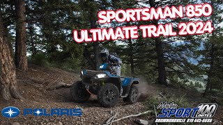 Walkaround  Polaris Sportsman 850 Trail Édition Ultimate 2024 [upl. by Heddi426]