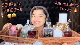 MY PERFUME COLLECTION HAUL 🤩 500 Rs TO 10000 Rs 😉 AFFORDABLE TO LUXURY PERFUME HAUL [upl. by Isia]