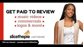 Slice the Pie 2018 Get Paid To Review Music Videos Commercials Logos amp More [upl. by Litha]