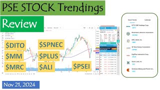 PSE Stock Trendings Review November 21 2024 [upl. by Sigvard]