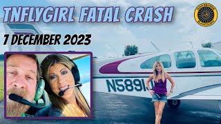 TNFlygirl Crash 7 Dec 2023 N5891J [upl. by Ariahs]