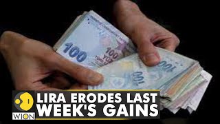 Turkeys lira weakened by as much as 2  Monetary Policy  Turkish Currency  Latest News  WION [upl. by Osmen877]