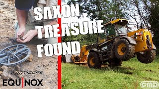 Unearthing Ancient Anglosaxon Treasure In The Uk  Metal Detecting Discovery [upl. by Lyrpa593]