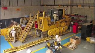 Reconstrucción Certificada Caterpillar  Tractor Cat D8T  Taller de Máquinas Ferreyros [upl. by Maddis]