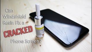 Can You Fix Your Phone Screen with a Windshield Repair Kit Does It Work [upl. by Etteniuqna450]