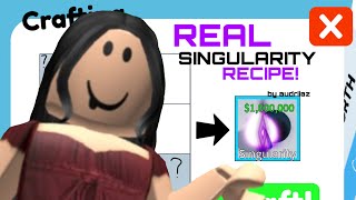 REAL singularity recipe in pop it trading [upl. by Gamber]