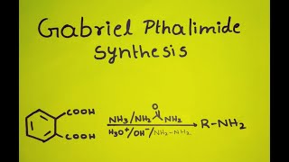 Gabriel Pthalamide SynthesisMechanism [upl. by Appel]