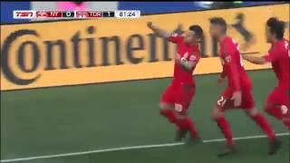 Giovinco funny celebration against New York Red Bulls [upl. by Sutsugua]