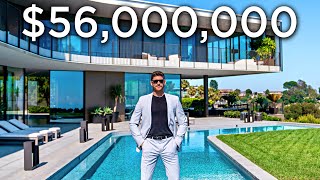 Inside a 56 Million Bel Air MEGA MANSION [upl. by Mohl]