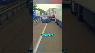 Epic Road Rage Instant Karma By Truckers 😨 [upl. by Acquah]