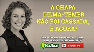 A Chapa não foi cassada E agora Brasil Por Carla ZambellI SEXTAFEIRA 090617 [upl. by Posehn]