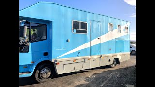 Well Maintained amp Spacious 7 5 Tonne Horsebox For Sale [upl. by Ibrek]