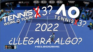 AO Tennis 3 Tennis World Tour 3 Llegará Algo este 2022  marratxiboy [upl. by Akehsyt]