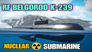 new Submarine RF BELGOROD K239 in action Alpha test  Modern Warships [upl. by Asillem]