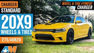 Charger  Standard 20X9quot  27540R20  WampT Fitment [upl. by Anayd]