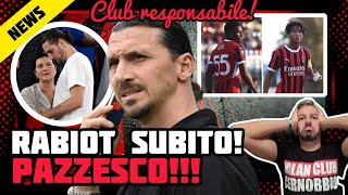 ‼️RABIOT SUBITO🤬PAZZESCO🚨VISTO EMERGENZA CLAMOROSA⚠️CLUB COLPEVOLE❌️ZEROLI VOS  Milan Hello [upl. by Cassilda]