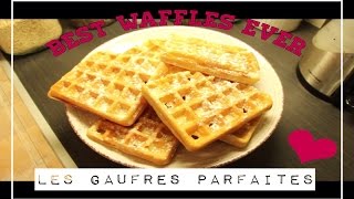 Comment faire des gaufres parfaites  Astuces pour les réussir [upl. by Bay]