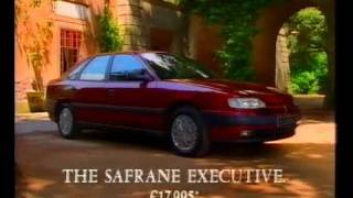 UK Renault Safrane Advertisement [upl. by Cowden392]