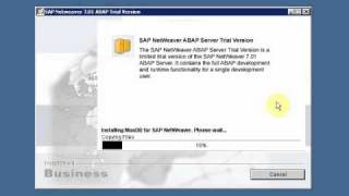 Install SAP Netweaver 7 ABAP Trial [upl. by Haag]