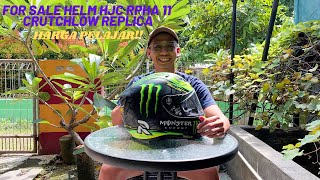 REVIEW HELM HJC RPHA 11 CRUTCHLOW REPLICA helmet hjcrpha11 hjchelmets [upl. by Keith]