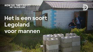 TU Delft draagt bij aan een nieuwe bouwconstructie  How Do They Do It met Thijs en Joep [upl. by Yrocej]