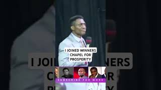 I JOINED WINNERS CHAPEL BECAUSE OF PROSPERITY  PASTOR JERRY JOHN [upl. by Croner]