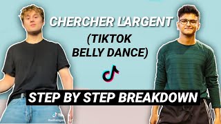 Chercher LArgent EASY TIKTOK TUTORIAL STEP BY STEP EXPLANATION How to do Belly dance Tiktok [upl. by Nnaeiram]