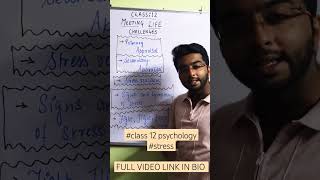 One shot Class 12 PSYCHOLOGY CHAPTER 3  MEETING LIFE CHALLENGES [upl. by Anelliw]