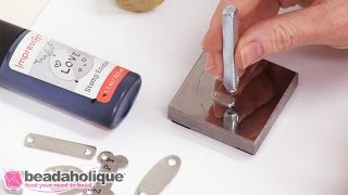 How to use ImpressArt Stamp Enamel [upl. by Ettevets]