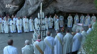 Messe de 10h à Lourdes du 19 août 2023 [upl. by Zadack]