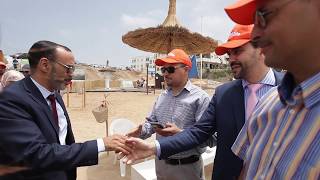 La plage Ba Kacem hisse le Pavillon Bleu pour la 6ème fois consécutive [upl. by Prudence611]