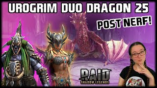 Urogrim Duo Dragon 25 ★ RAID Shadow Legends ★ [upl. by Aiclef]