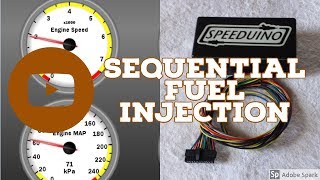 How to  4 Cylinder Sequential Fuel Injection With Speeduino NO2C [upl. by Sigismondo]