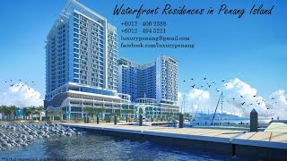 Waterfront Residential Condo at Queensbay Penang [upl. by Girhiny]