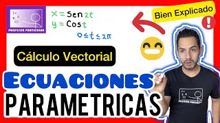 ✅​Ecuaciones PARAMÉTRICAS 𝘼𝙥𝙧é𝙣𝙙𝙚𝙡𝙤 𝙃𝙊𝙔 😎​🫵​💯​ Cálculo vectorial [upl. by Marcus110]