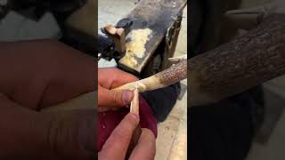 How to make a walking cane Duck head walking stick [upl. by Aimahs511]