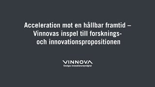 Acceleration mot en hållbar framtid 22 november 2023 [upl. by Cavill]