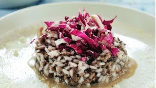 Njamma Mia  Risotto met radicchio en Italiaanse venkelworstjes [upl. by Matias42]