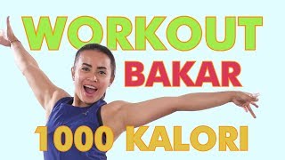 Cara Menurunkan Berat Badan Dengan Bakar 1000 Kalori  Gerakan HIT Workout [upl. by Hebner581]